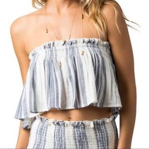 NWT rip curl bandeau top